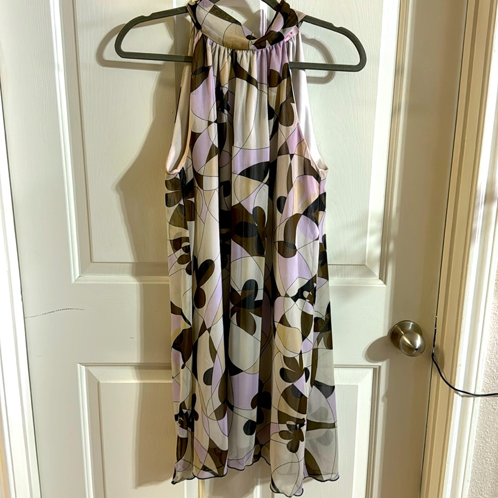 Multicolor Babydoll Dress